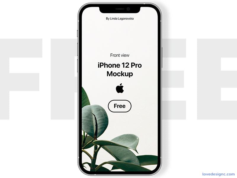 iPhone 12 Pro Mockup-爱设计爱分享c